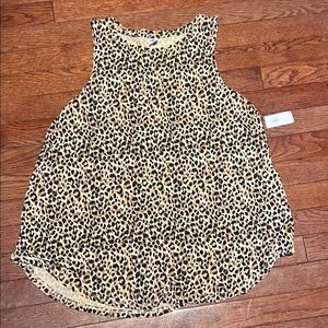 NWT Animal print flowy tank from Old Navy